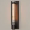 Fluted Cylinder Glass Sconce