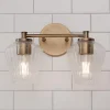 Fluted Felix Vanity Light - 2 Light