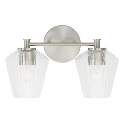 Fluted Felix Vanity Light - 2 Light