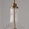 Fluted Globe Pendant