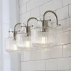 Fluted Tulip Vanity Light - 3 Light