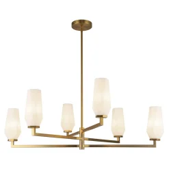 Gem-Cut Chandelier