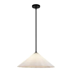 Gently Pleated Pendant - Large