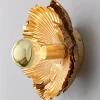 Glam Lotus Flower Sconce