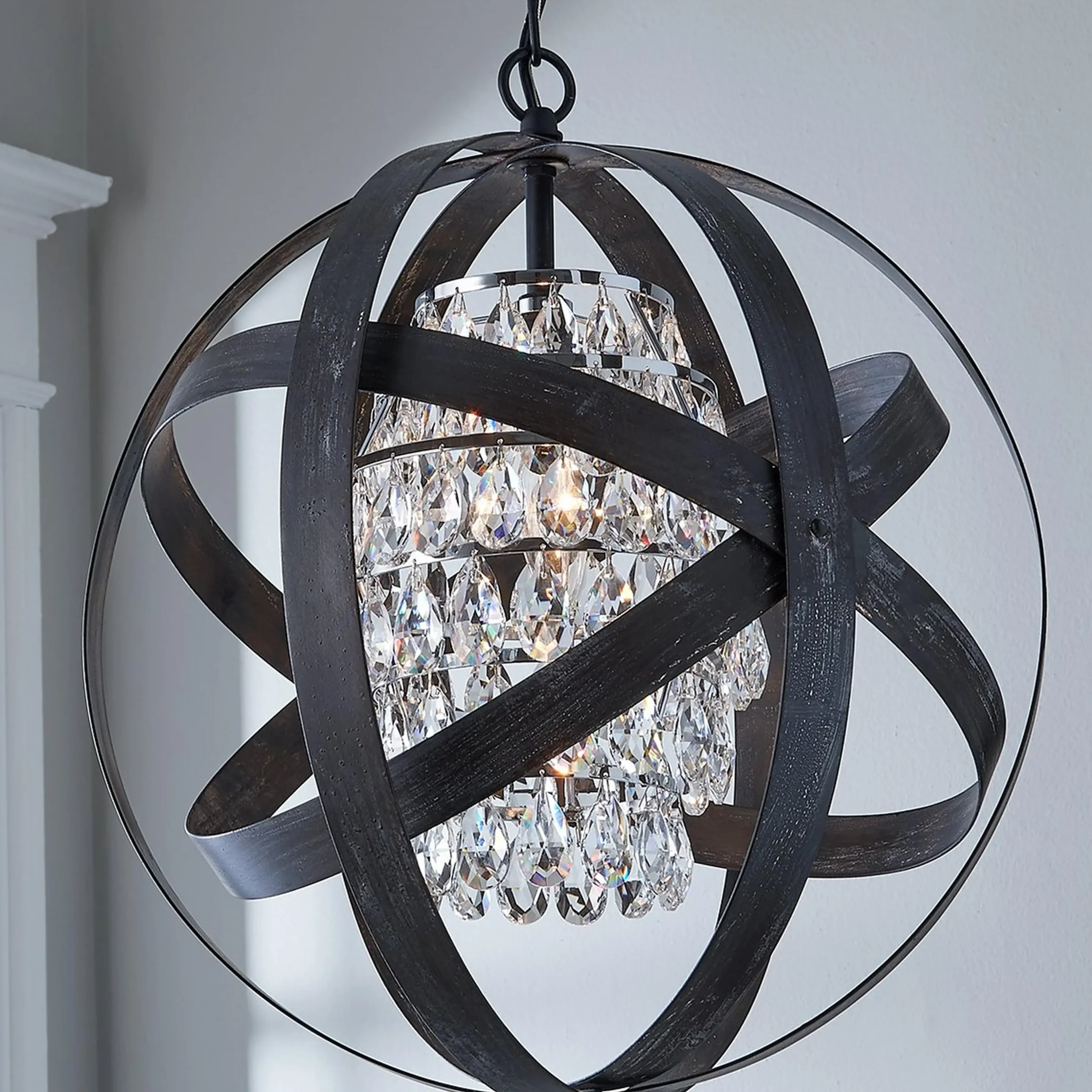 Glam Metal Strap Lantern