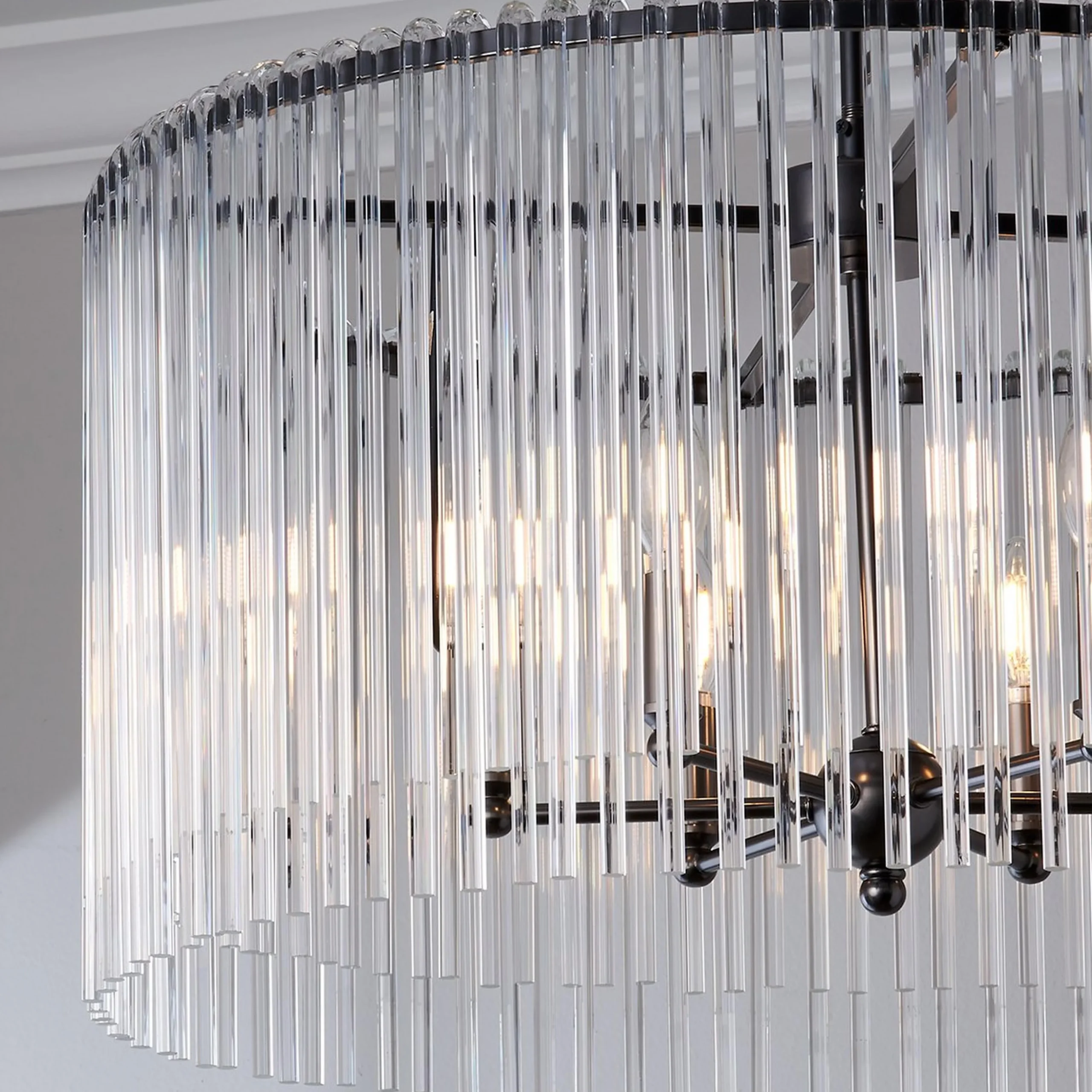 Glass-cicles Chandelier