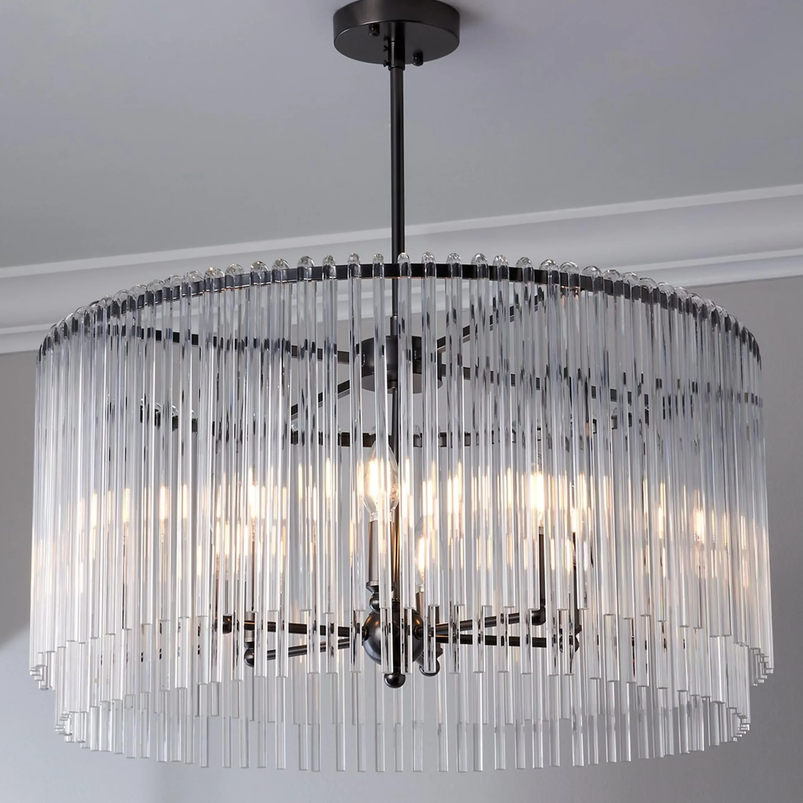Glass-cicles Chandelier