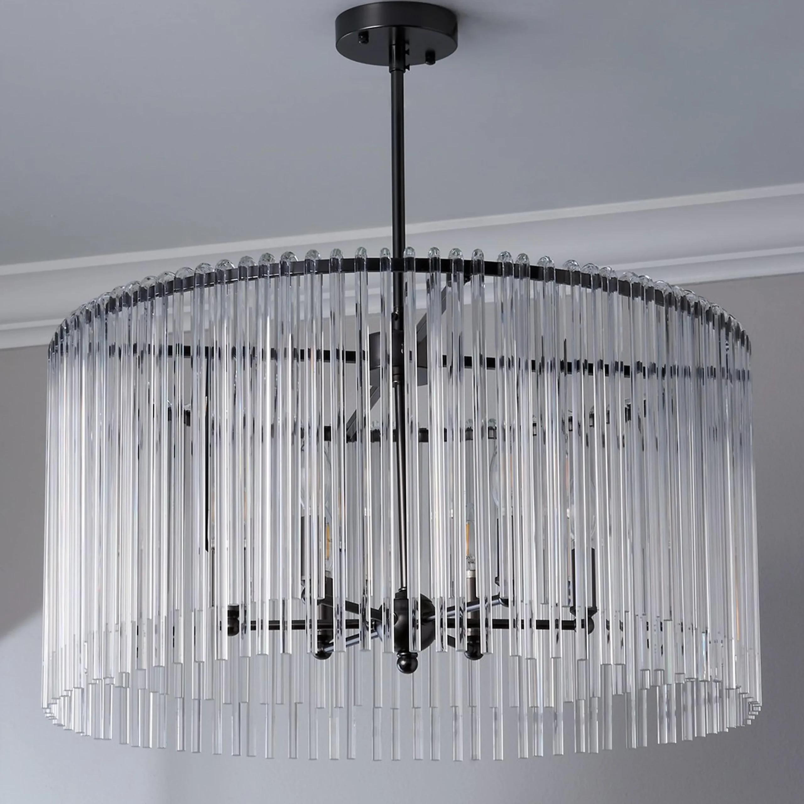 Glass-cicles Chandelier