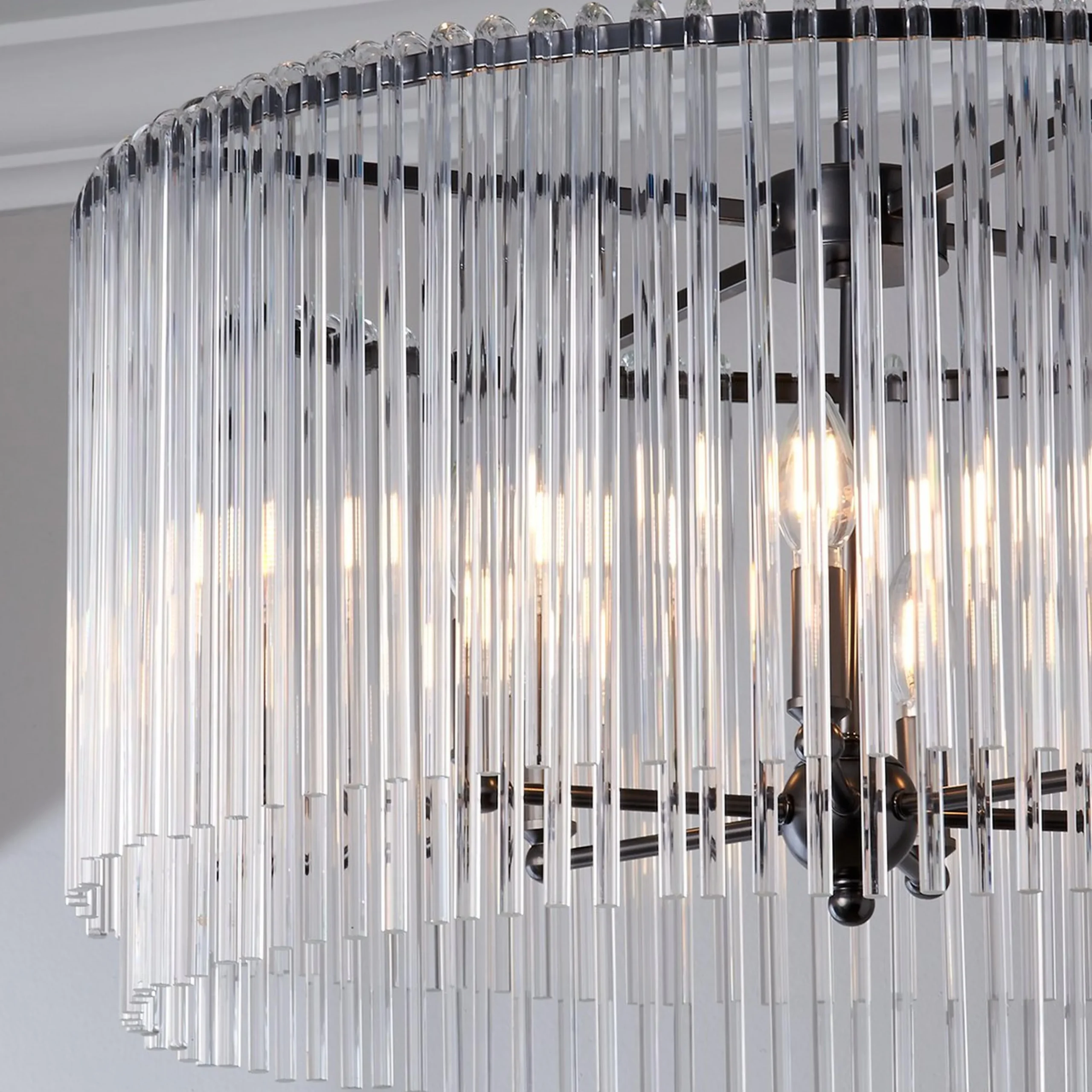 Glass-cicles Chandelier