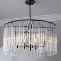 Glass-cicles Chandelier