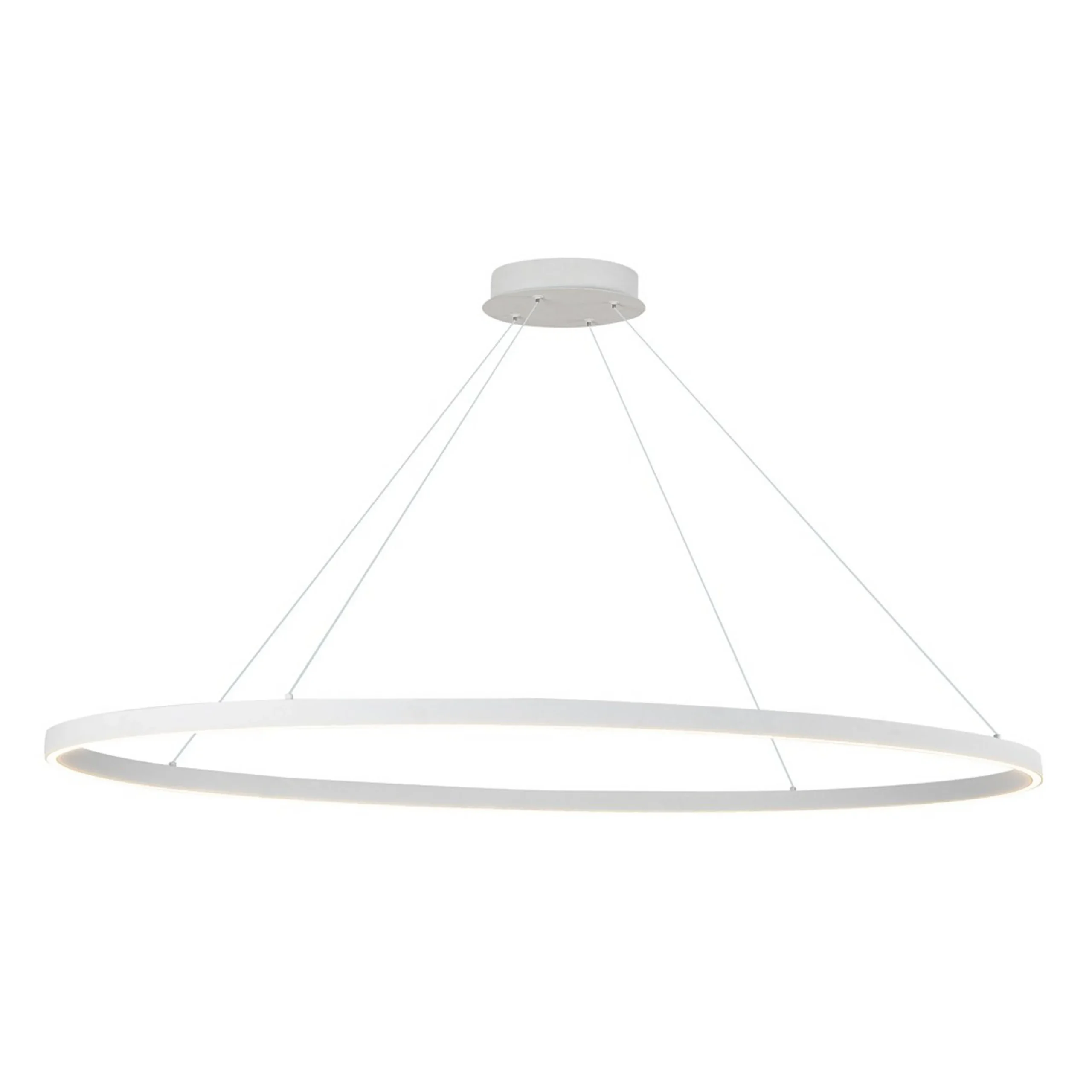 Gleaming Halo LED Chandelier - Medium