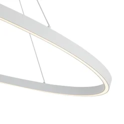Gleaming Halo LED Chandelier - Medium