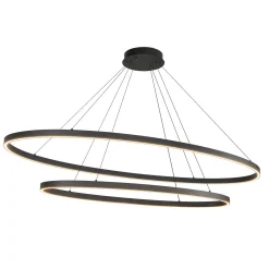 Gleaming Halo LED Chandelier - Large