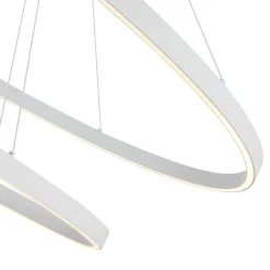 Gleaming Halo LED Chandelier - Large