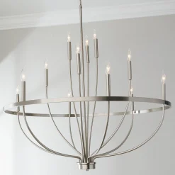 Graceful Curve Chandelier - Large