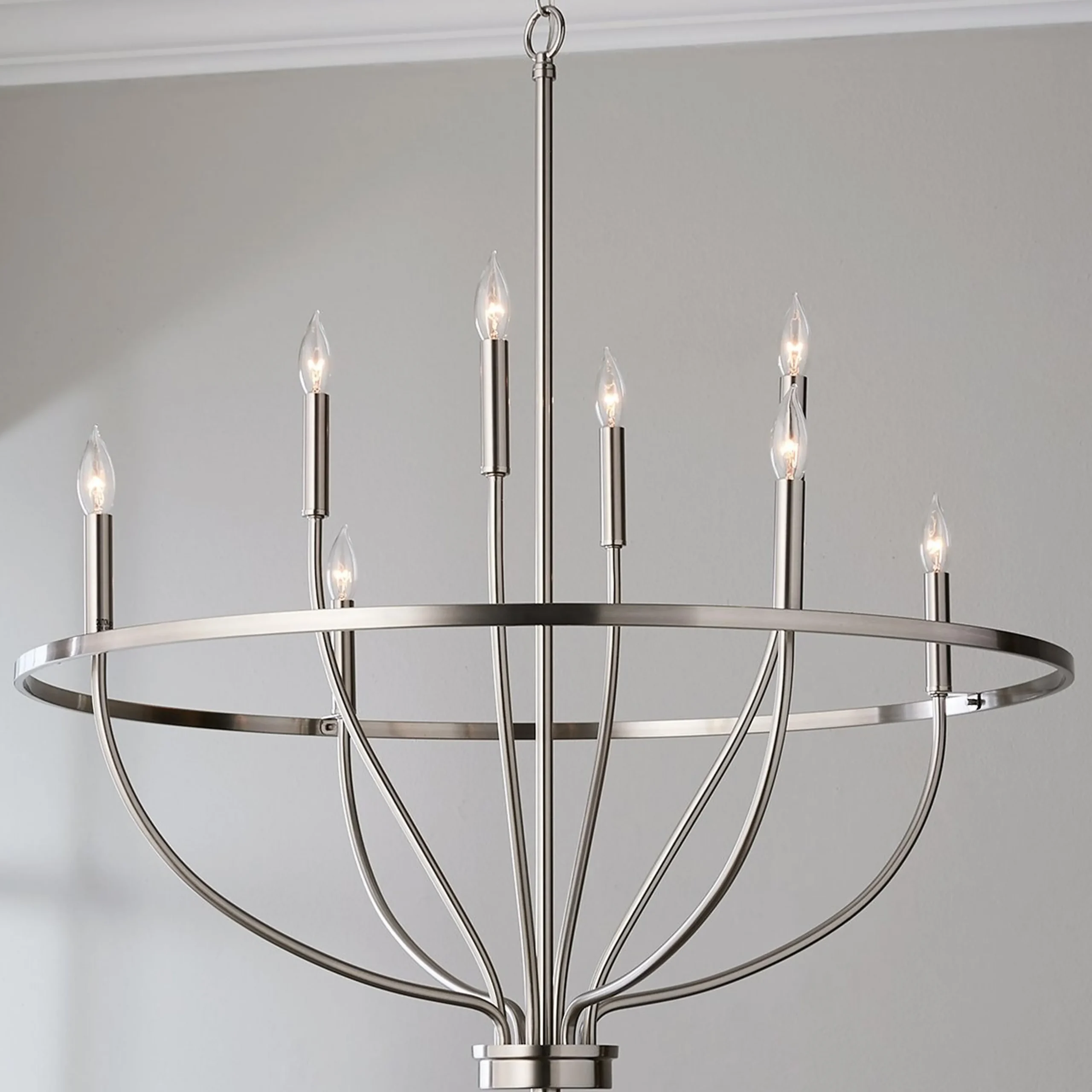 Graceful Curve Chandelier - Medium