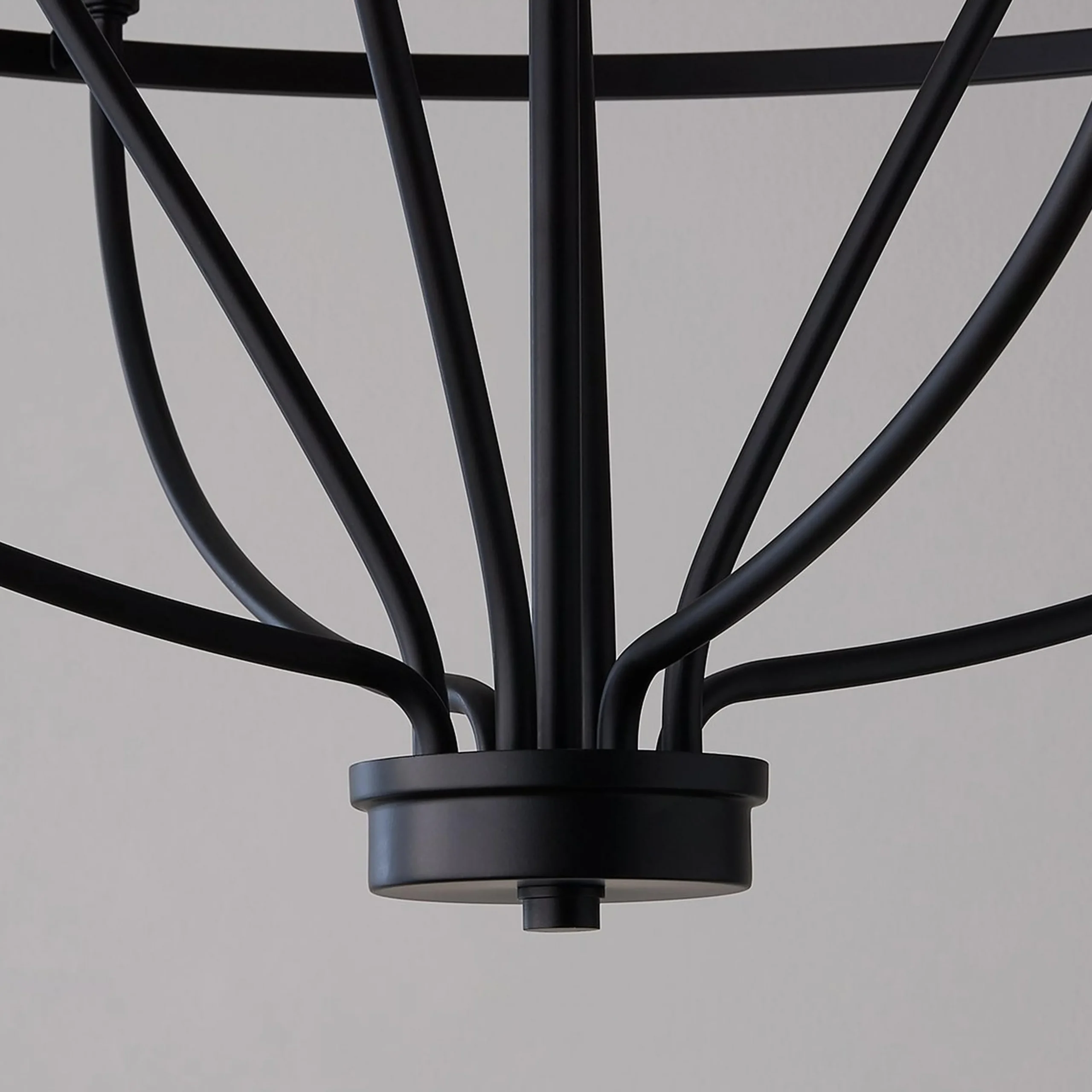 Graceful Curve Chandelier - Medium