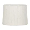 16" Grasscloth Drum Shade
