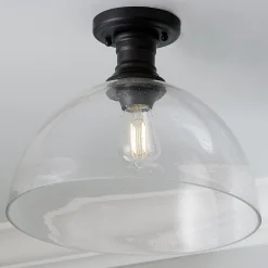 Gwynn Isle Dome Semi-Flush Ceiling Light - Large