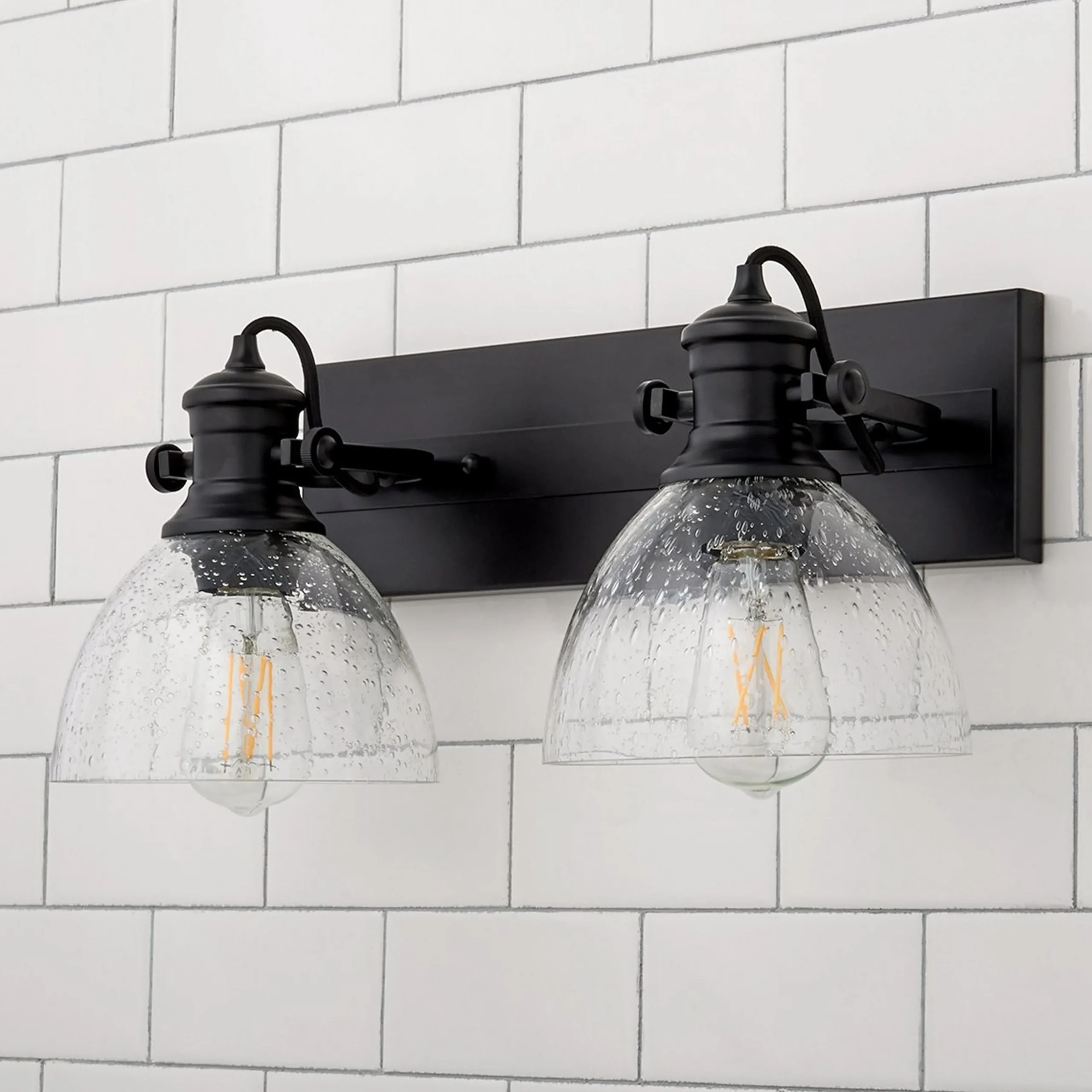 Gwynn Isle Dome Vanity Light - 2 light
