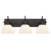 Gwynn Isle Dome Vanity Light - 3 light