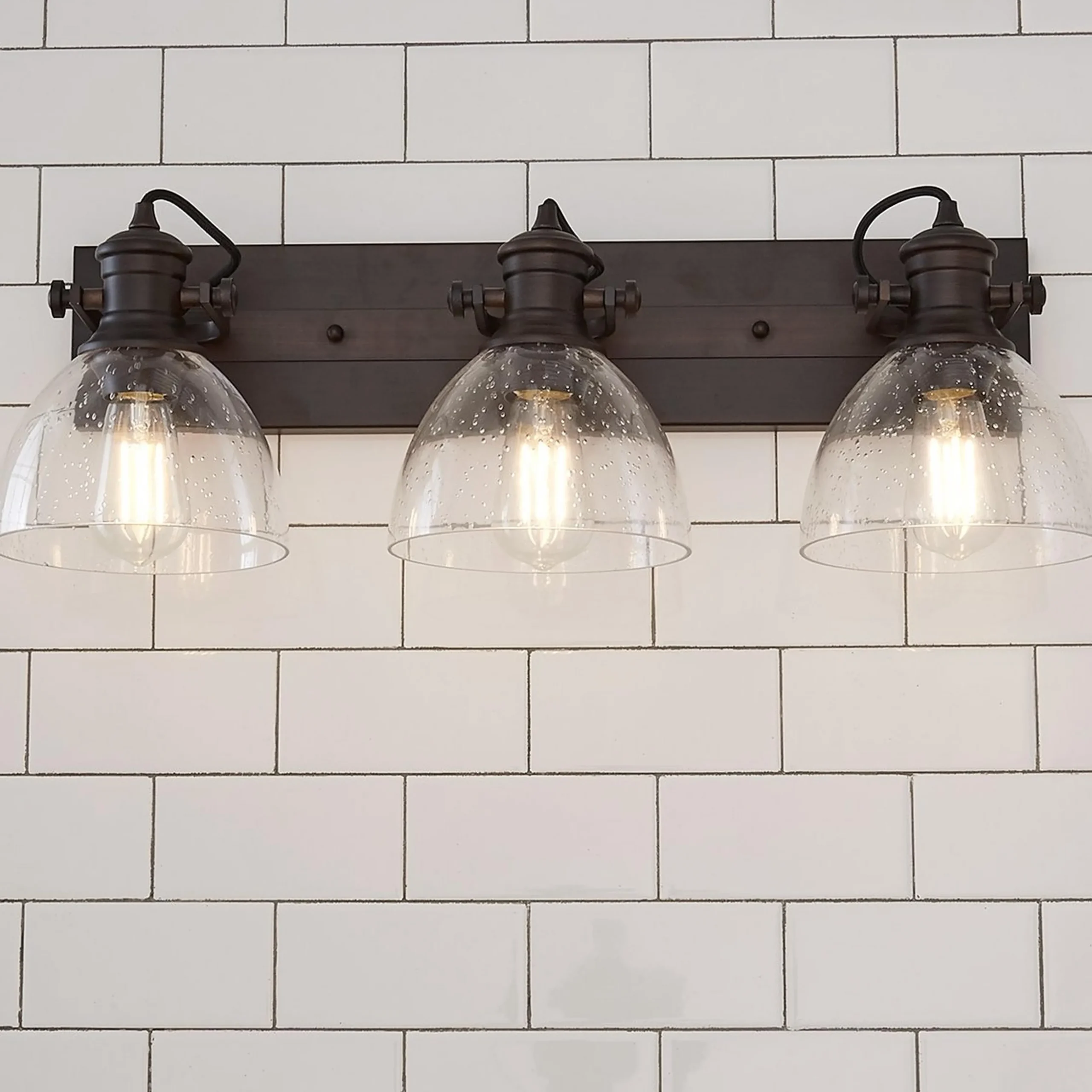 Gwynn Isle Dome Vanity Light - 3 light