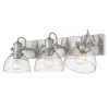 Gwynn Isle Dome Vanity Light - 3 light