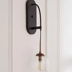 Hanging Globe Sconce