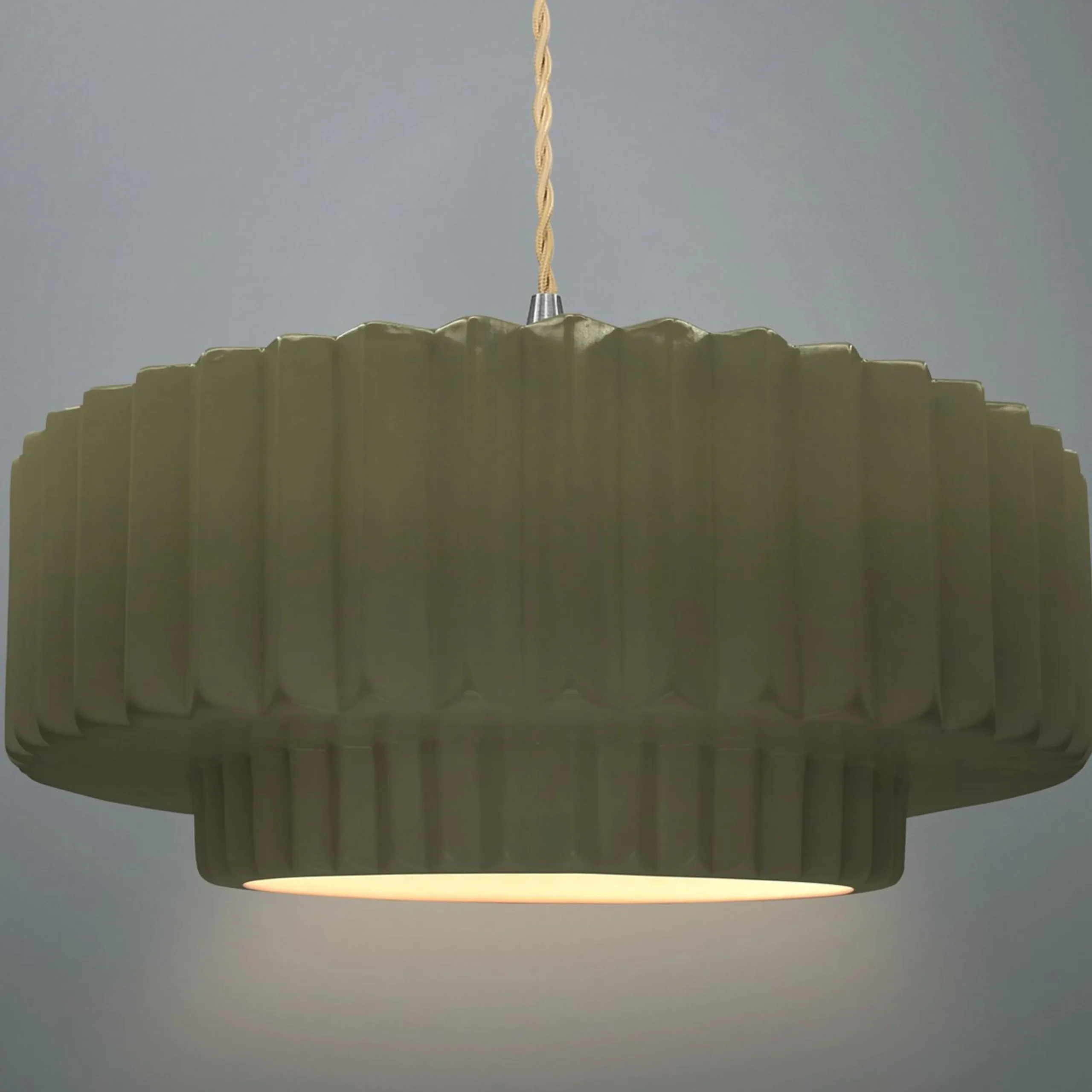 Harmonia Ceramic Pendant - Large - Matte