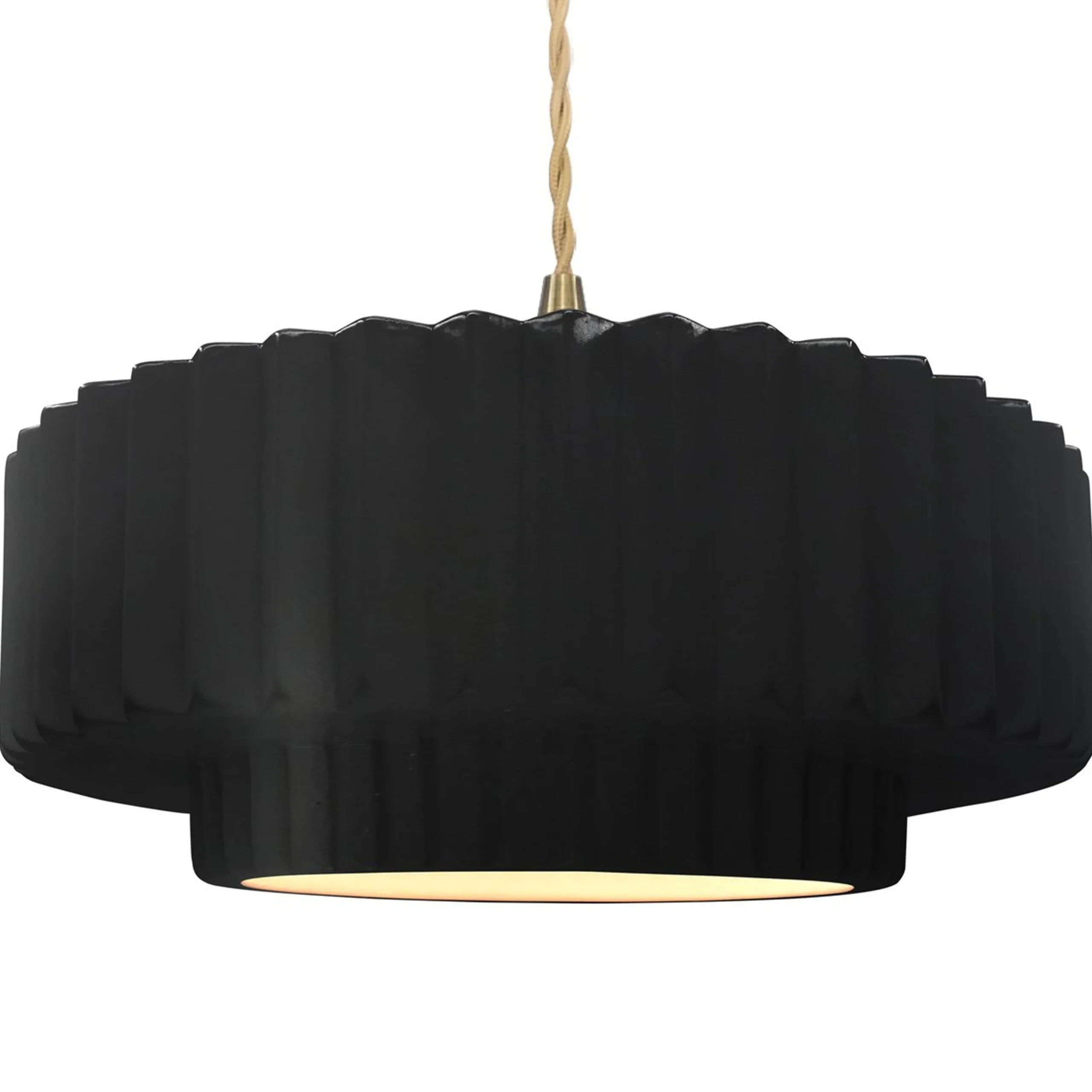 Harmonia Ceramic Pendant - Large - Matte
