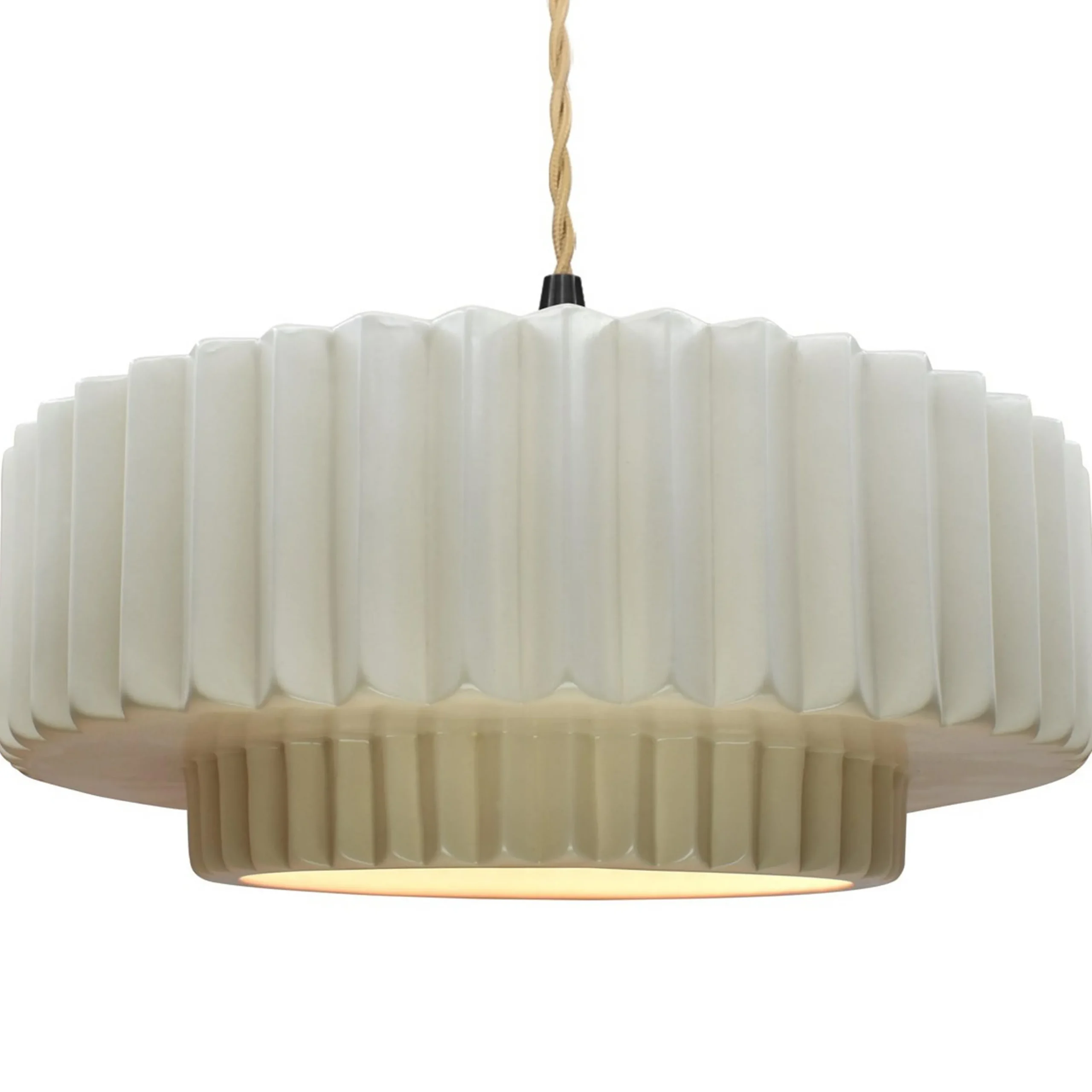 Harmonia Ceramic Pendant - Large - Matte