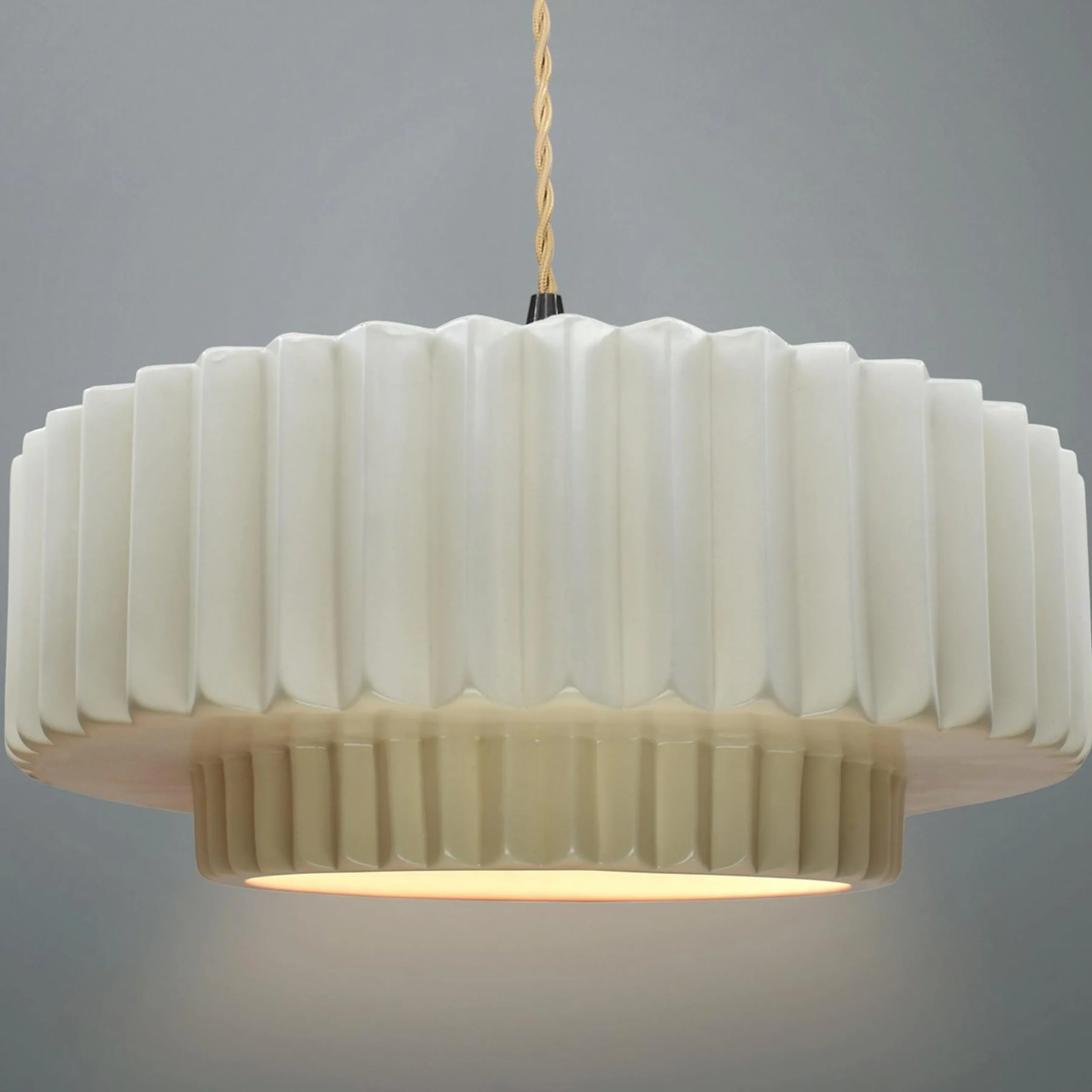 Harmonia Ceramic Pendant - Large - Matte
