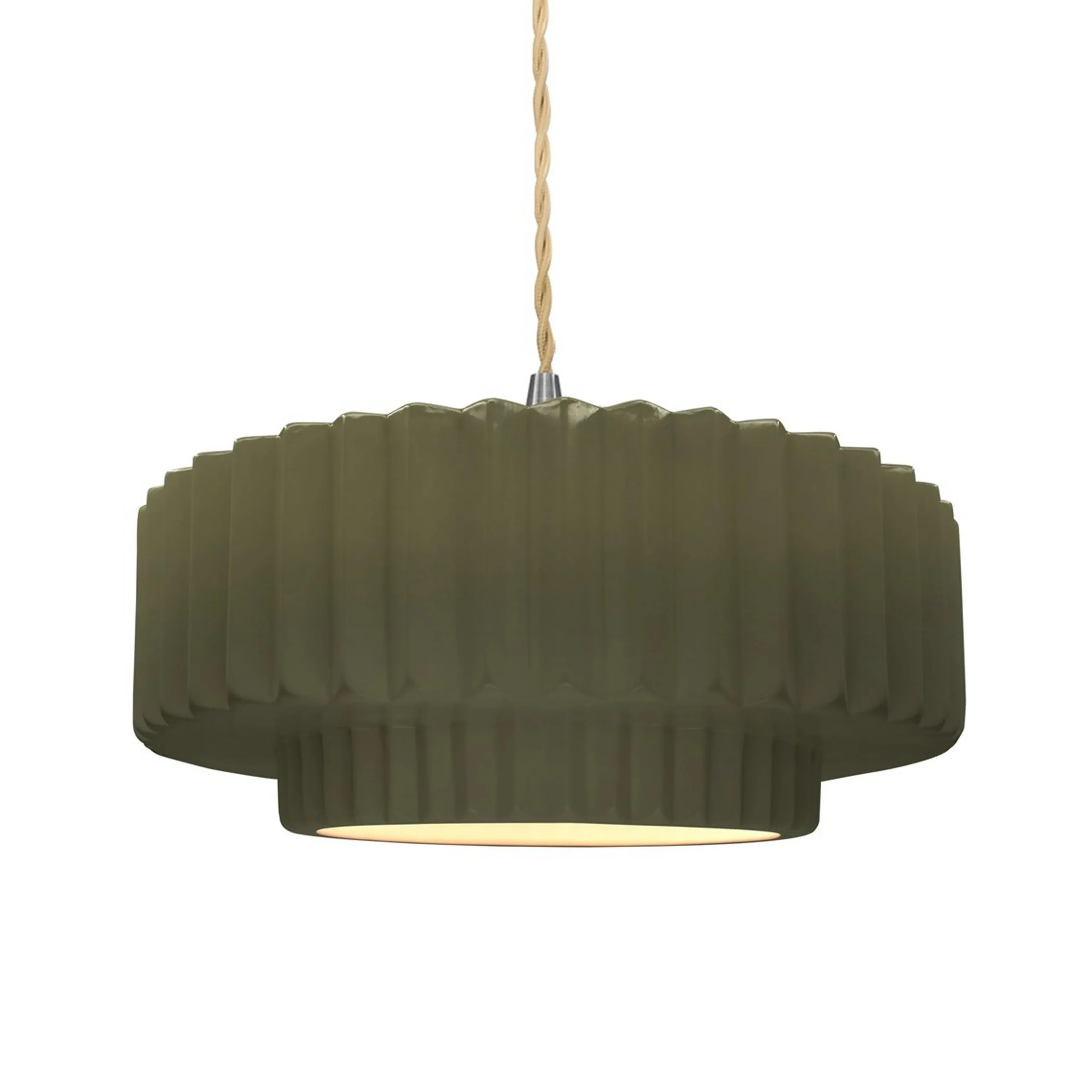 Harmonia Ceramic Pendant - Small - Matte