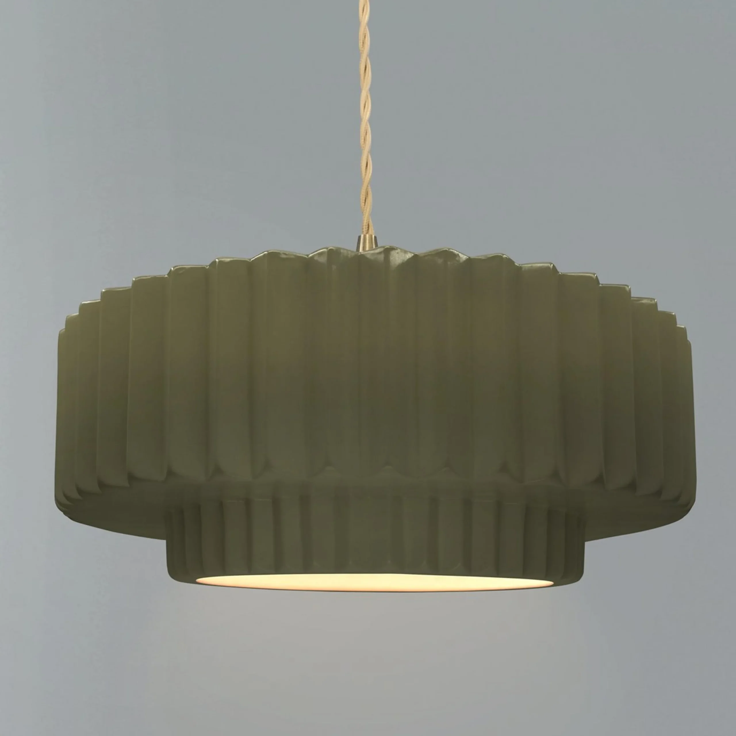 Harmonia Ceramic Pendant - Small - Matte