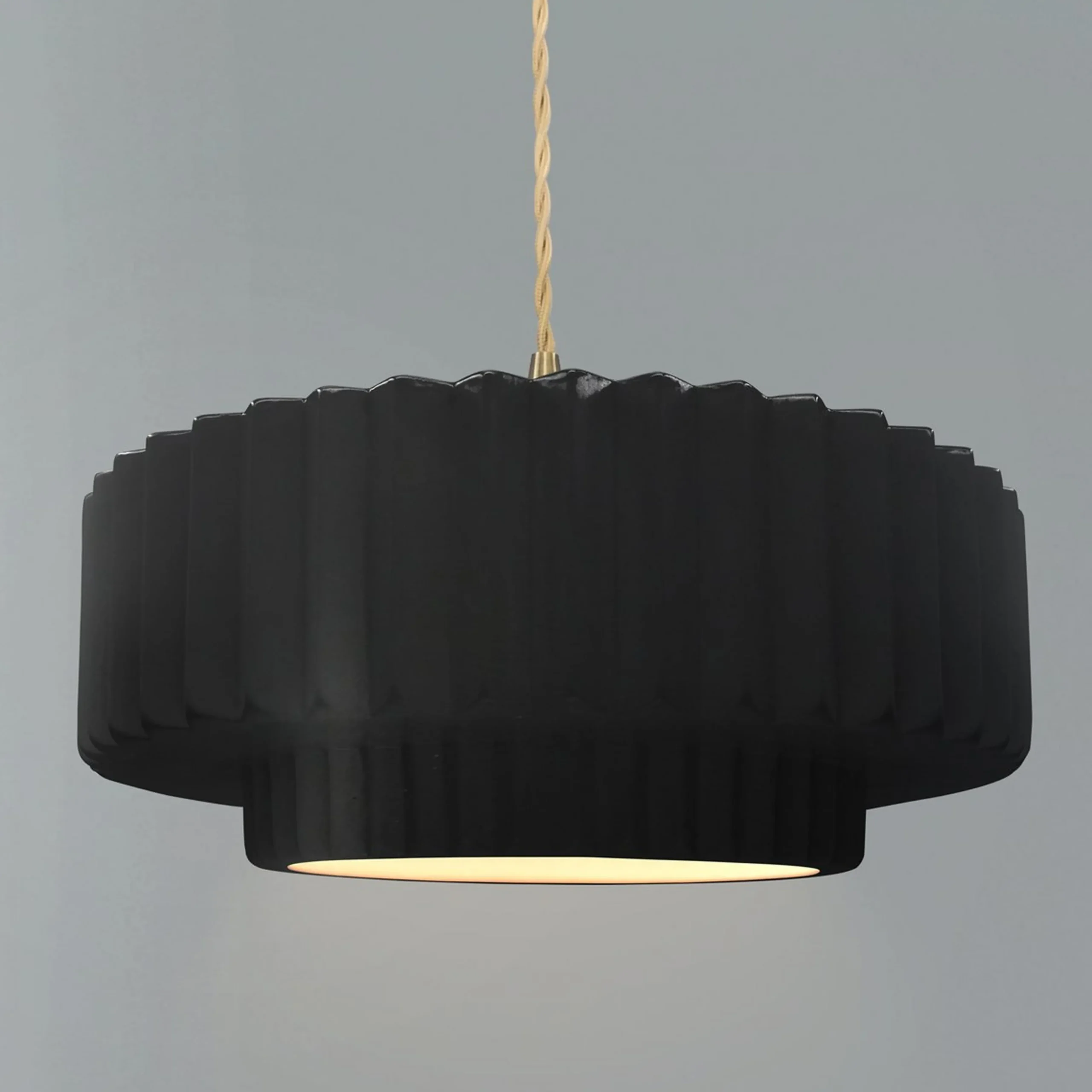 Harmonia Ceramic Pendant - Small - Matte