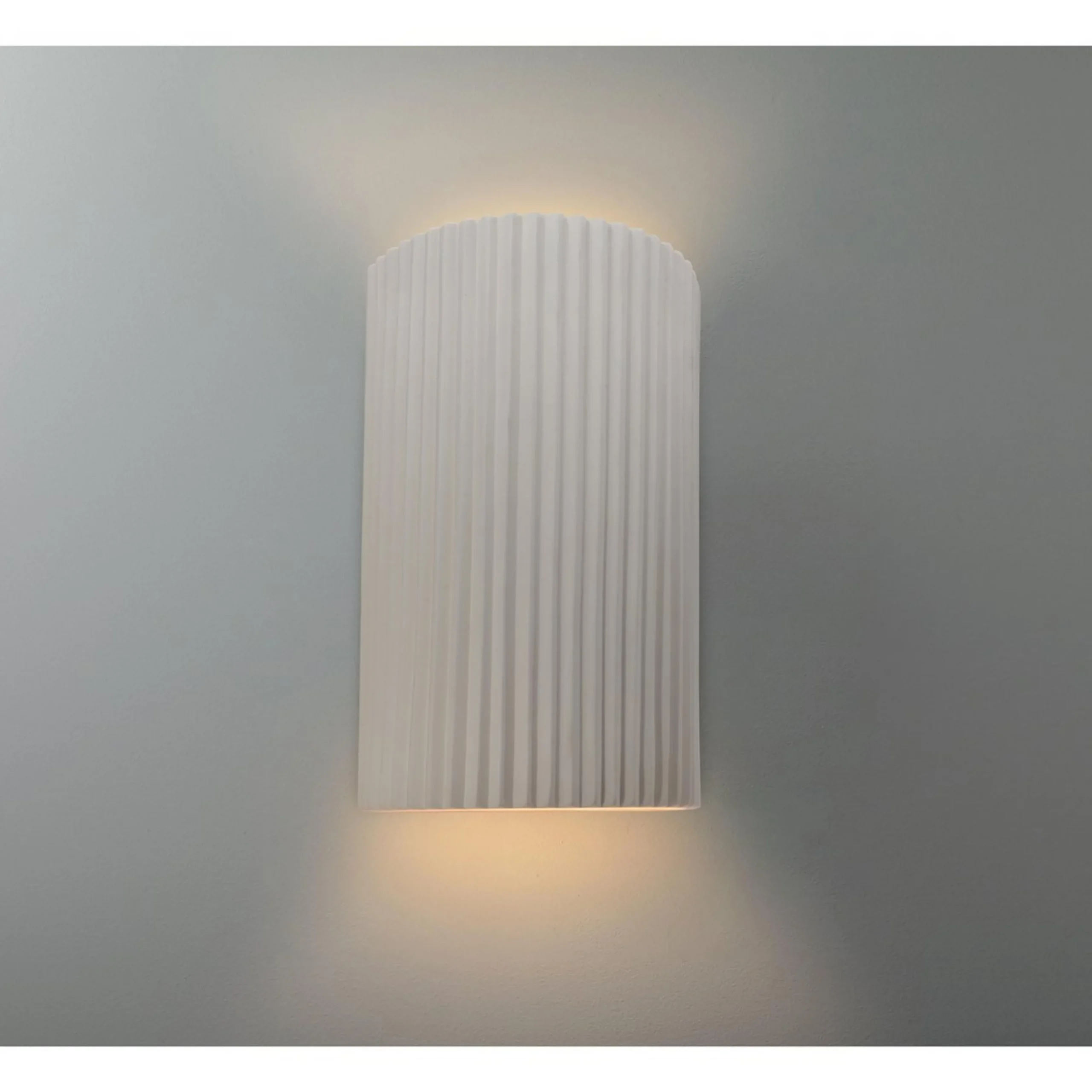 Harmonia Ceramic Sconce - Small - Bisque