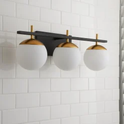 Harmony Globes Vanity Light - 3 light