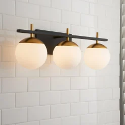 Harmony Globes Vanity Light - 3 light