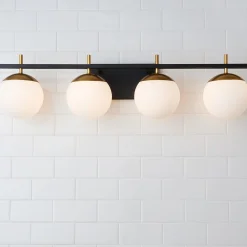 Harmony Globes Vanity Light - 4 light