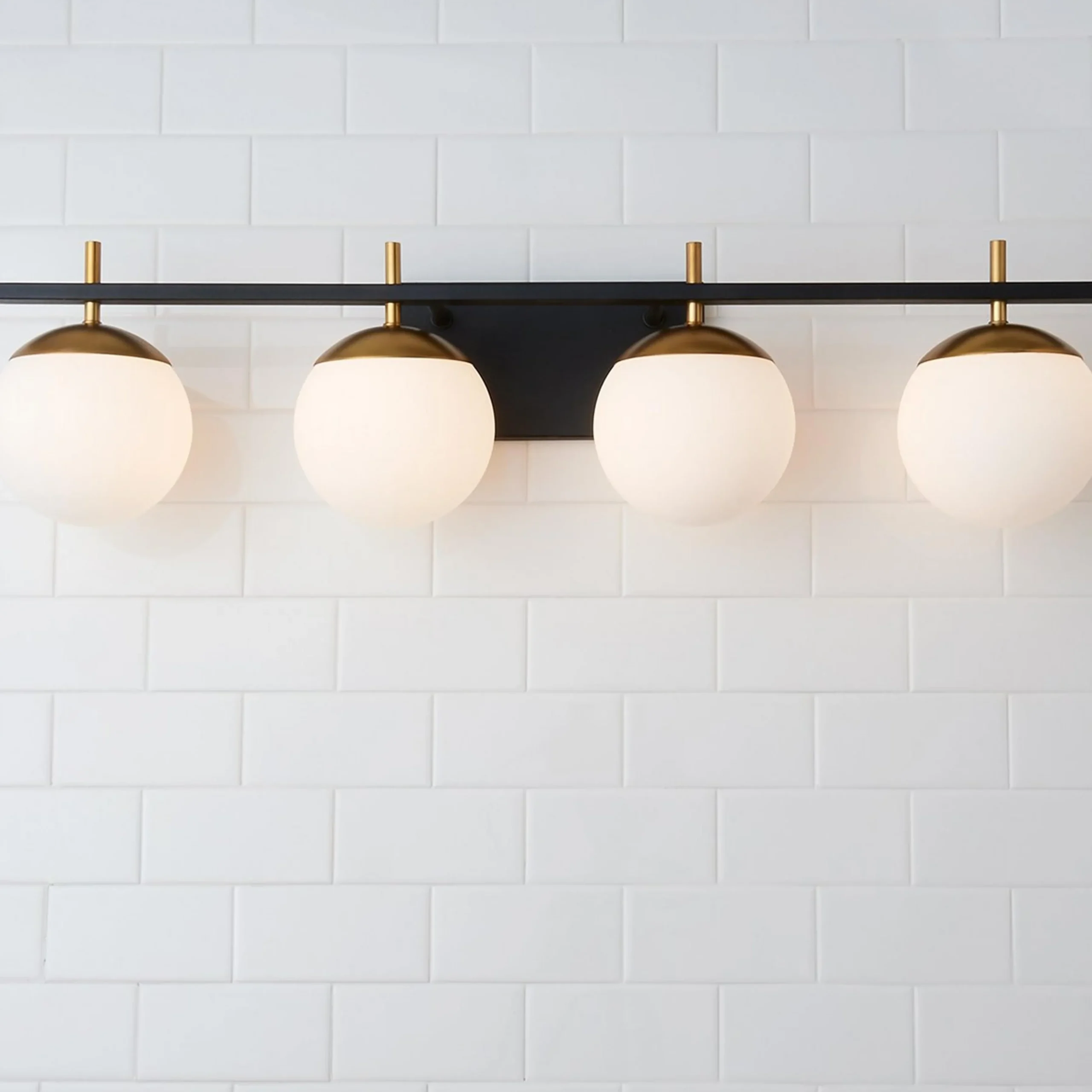 Harmony Globes Vanity Light - 4 light