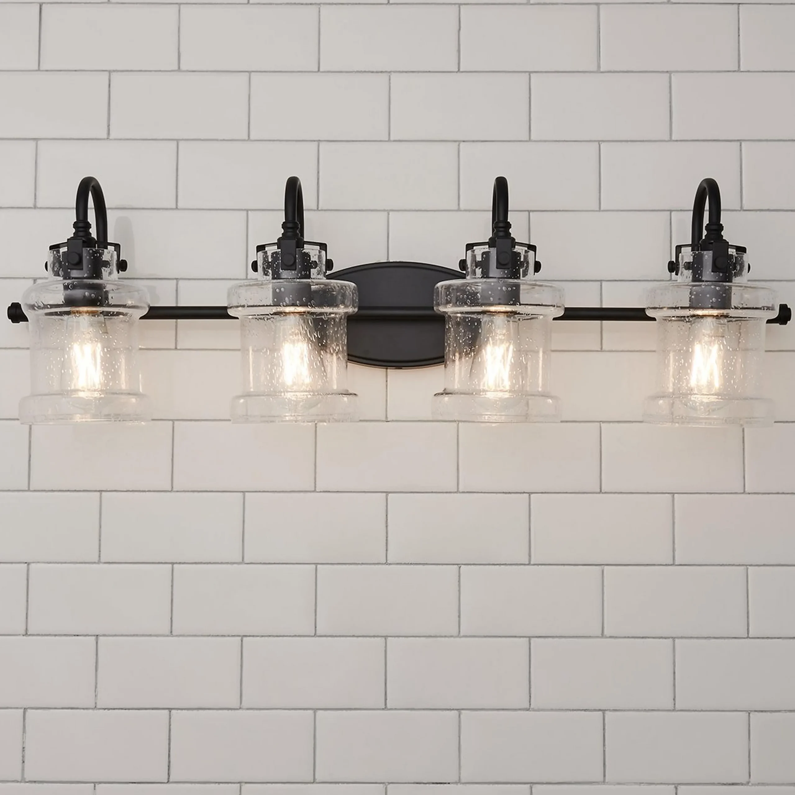 Hatteras Jar Vanity Light - 4 Light