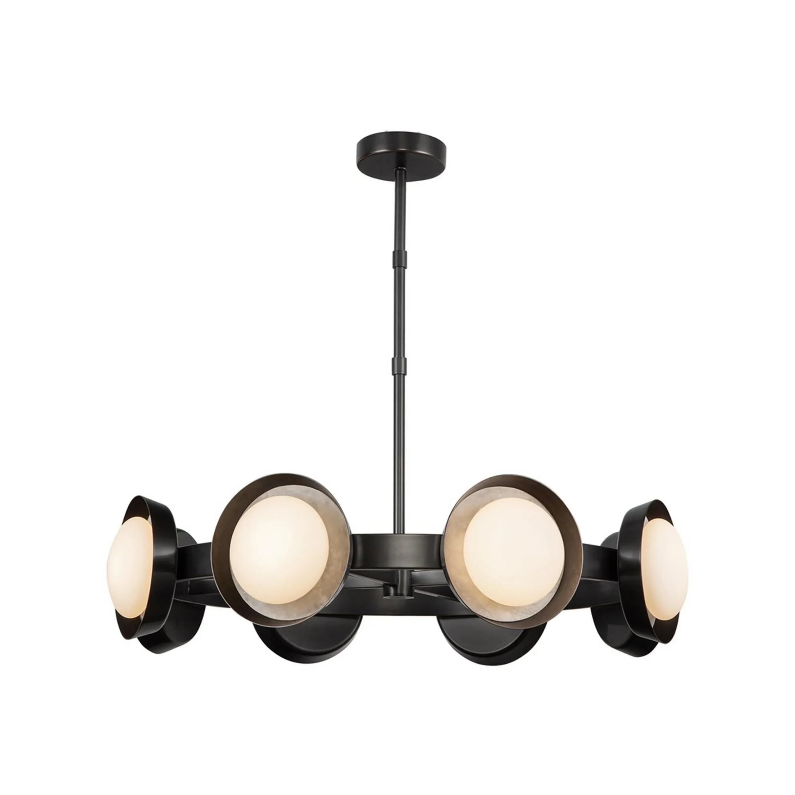 Helenka LED Chandelier - Metal Shades