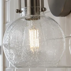 Hinley Seeded Glass Sconce