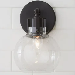 Hinley Seeded Glass Sconce