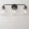 Hinley Seeded Glass Vanity Light - 3 Light