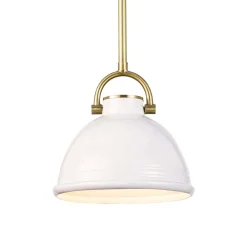 Holcomb Ceramic Pendant - Small