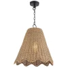 Hopewell Woven Indoor/Outdoor Pendant - Large