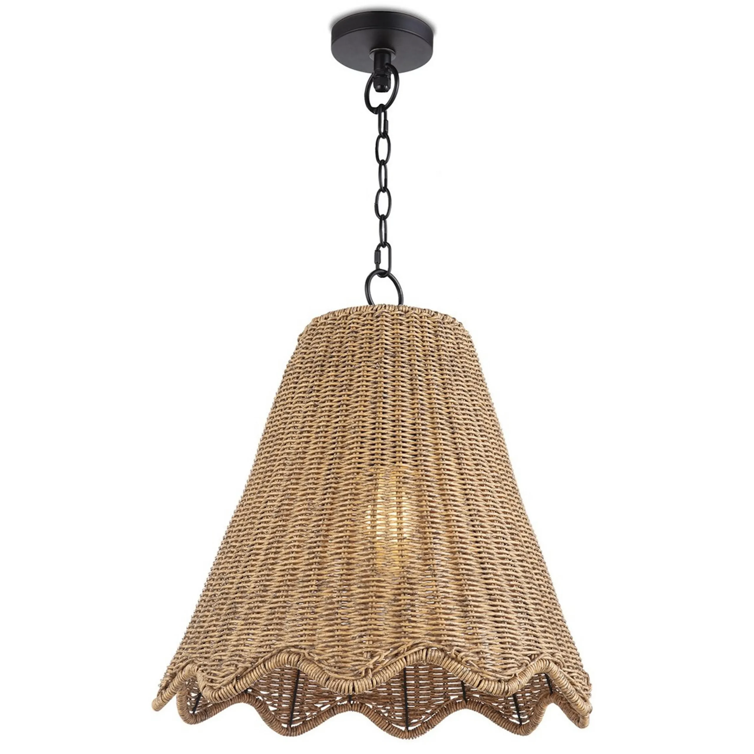 Hopewell Woven Indoor/Outdoor Pendant - Large