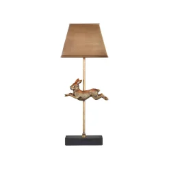 Hopping Hare Table Lamp