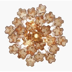 Imondo Chandelier - 4 Light - Amber